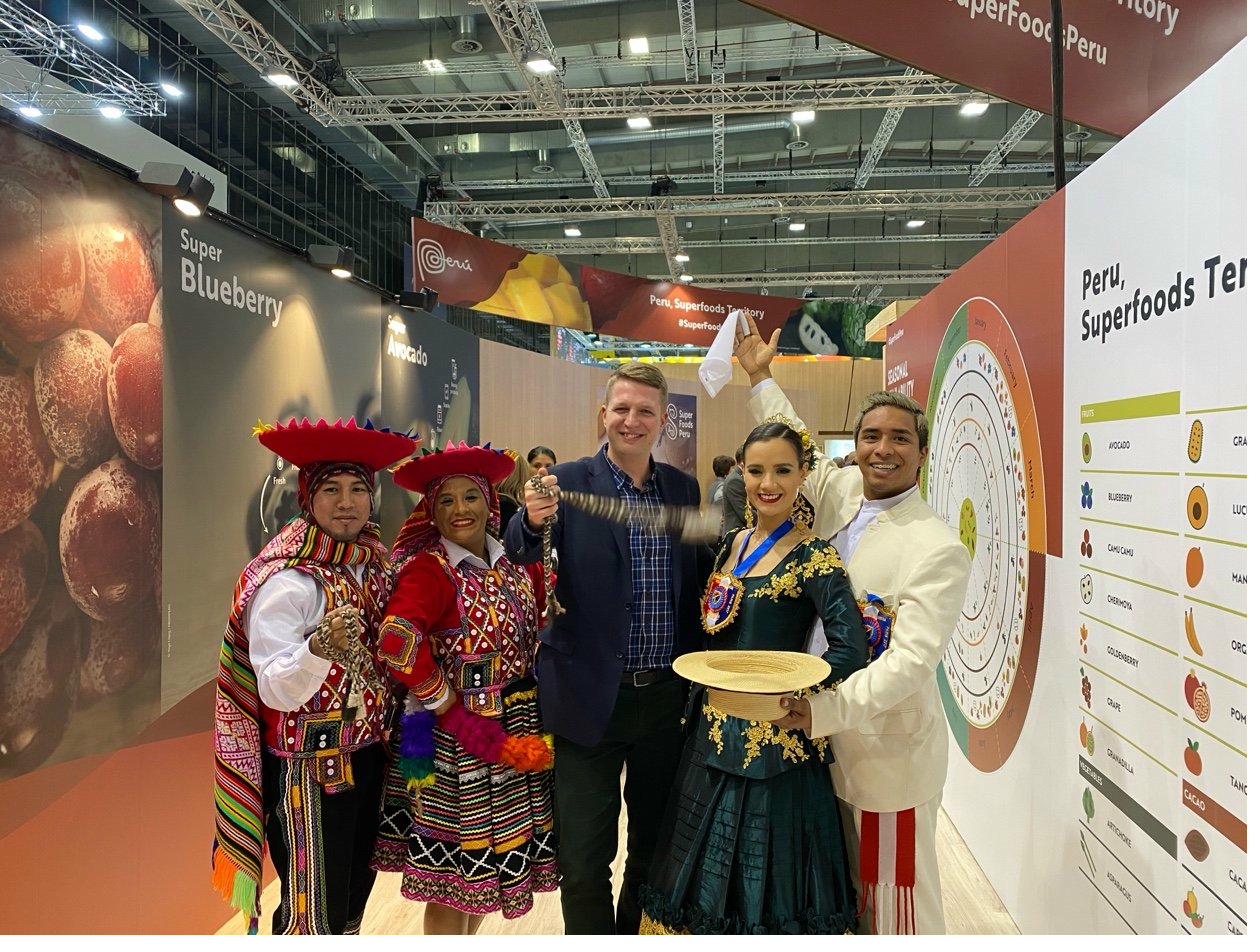 Kacper Zalesiński — Rzeczoznawca Owoców, targi Fruit Attraction Madryt